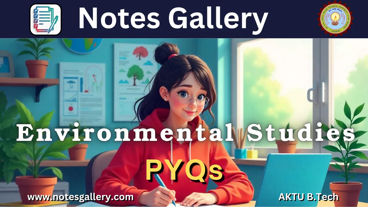 1ST YEAR AKTU PYQS (EVS)