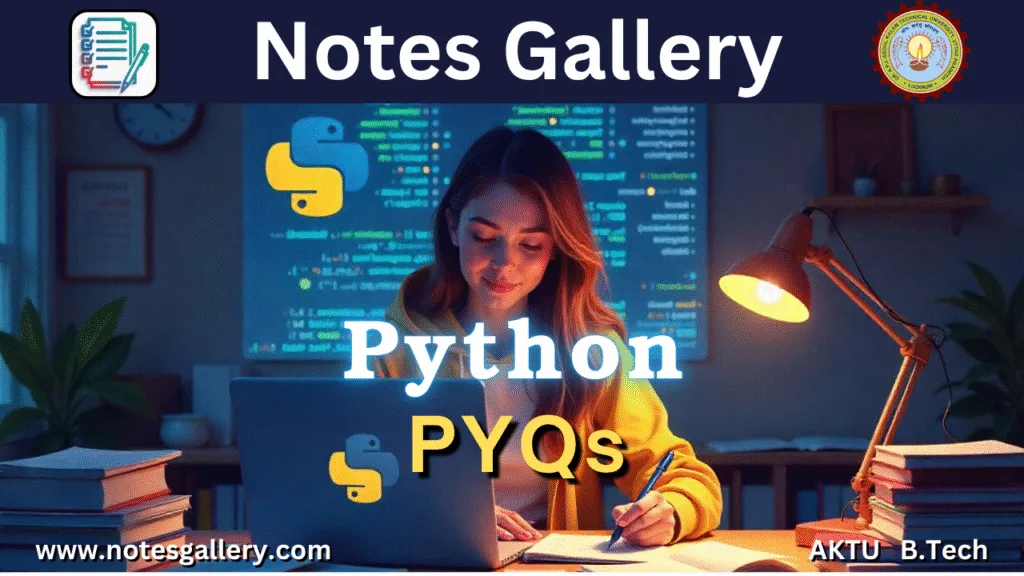 2nd YEAR AKTU PYQS (PYTHON)