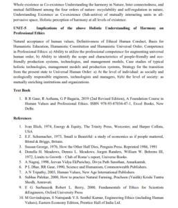Universal Human Values AKTU Notes 2025 – Download PDF - Notes Gallery