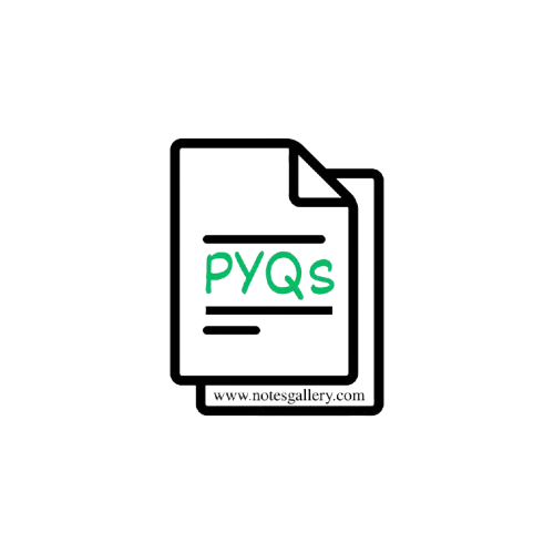 3rd year pyqs