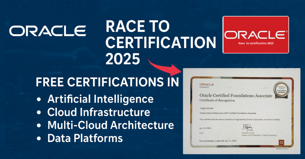 Oracle Race to Certification 2025