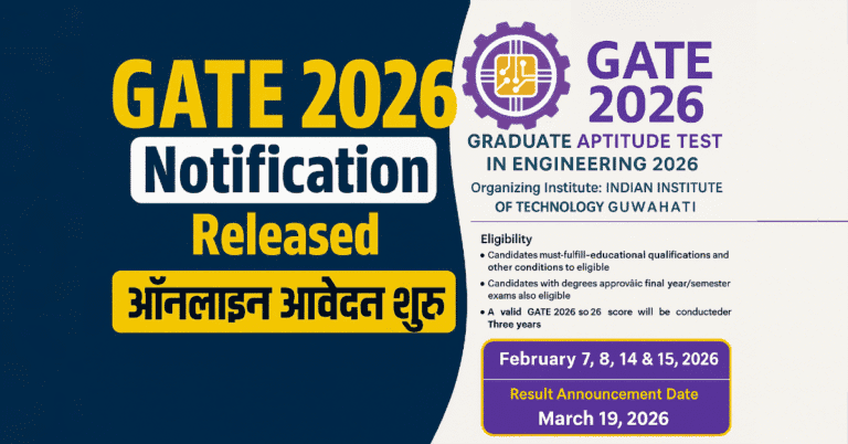 GATE 2026 Registration