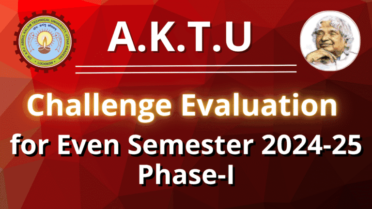 AKTU Challenge Evaluation 2025