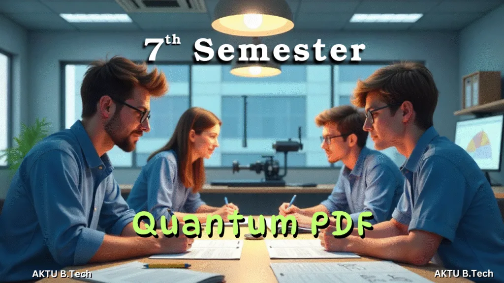 7th semester Quantum Series-Free PDF