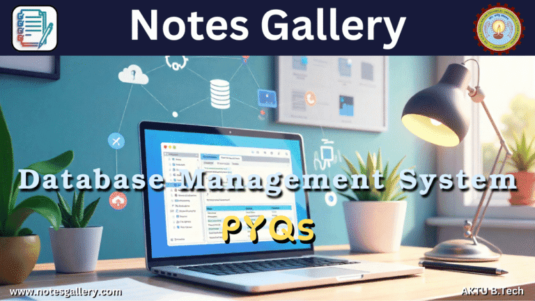 DBMS pyqs