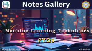 Machine Learning Techniques