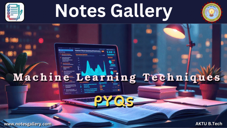 Machine Learning Techniques
