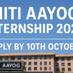 NITI Aayog Internship 2025 – Apply by 10th October