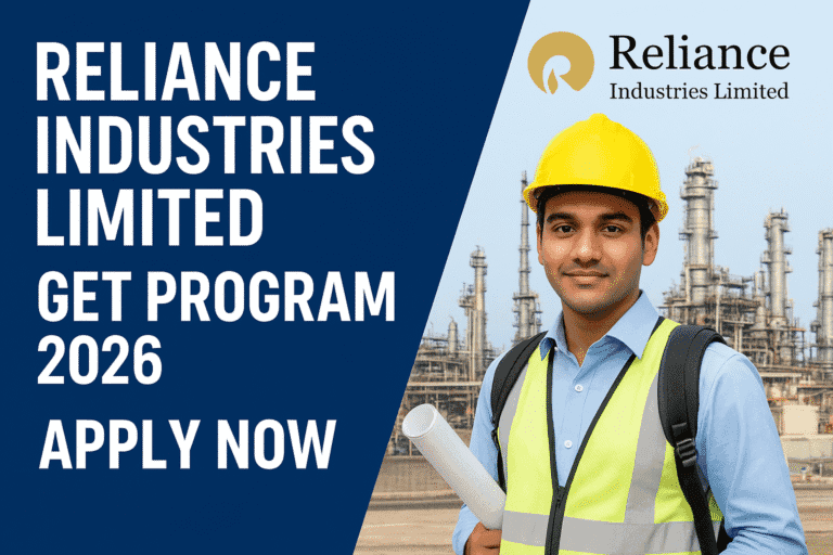 Reliance Industries Limited GET Program 2026 | Apply Now