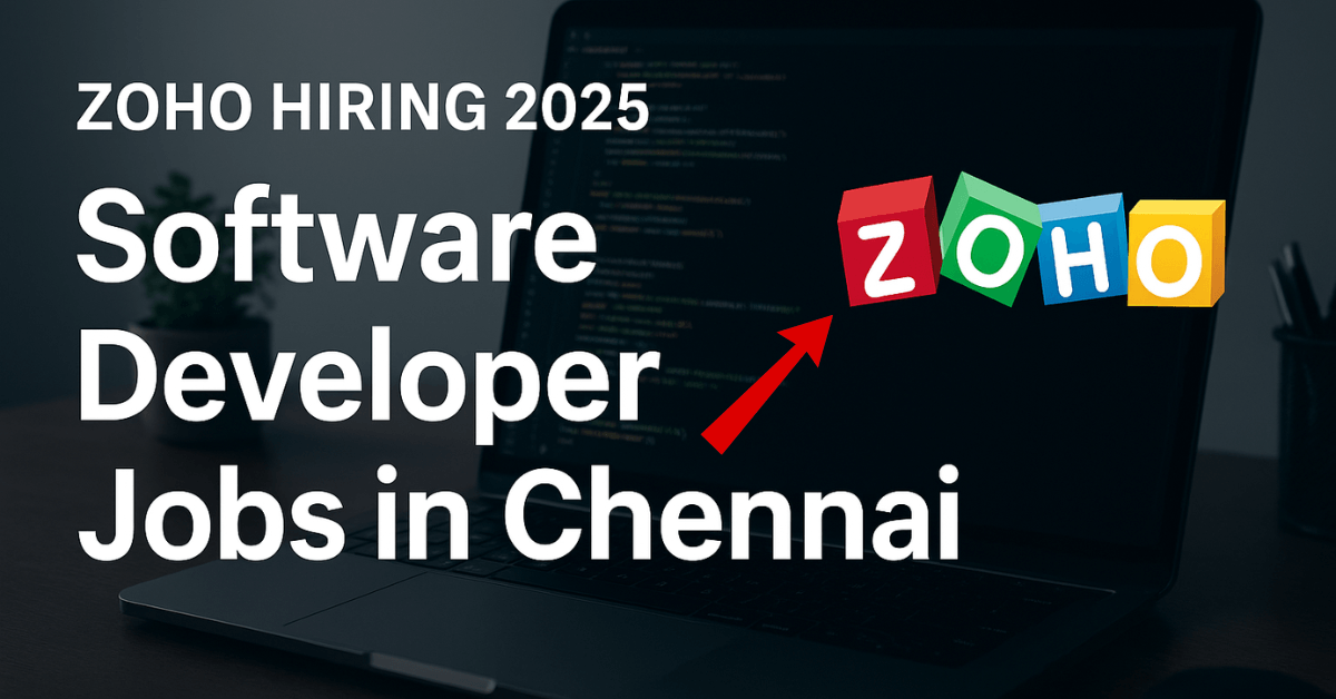 Zoho Hiring 2025