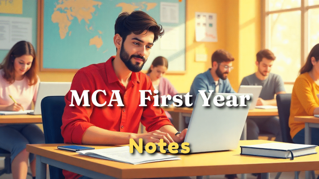 MCA 1st Year Notes