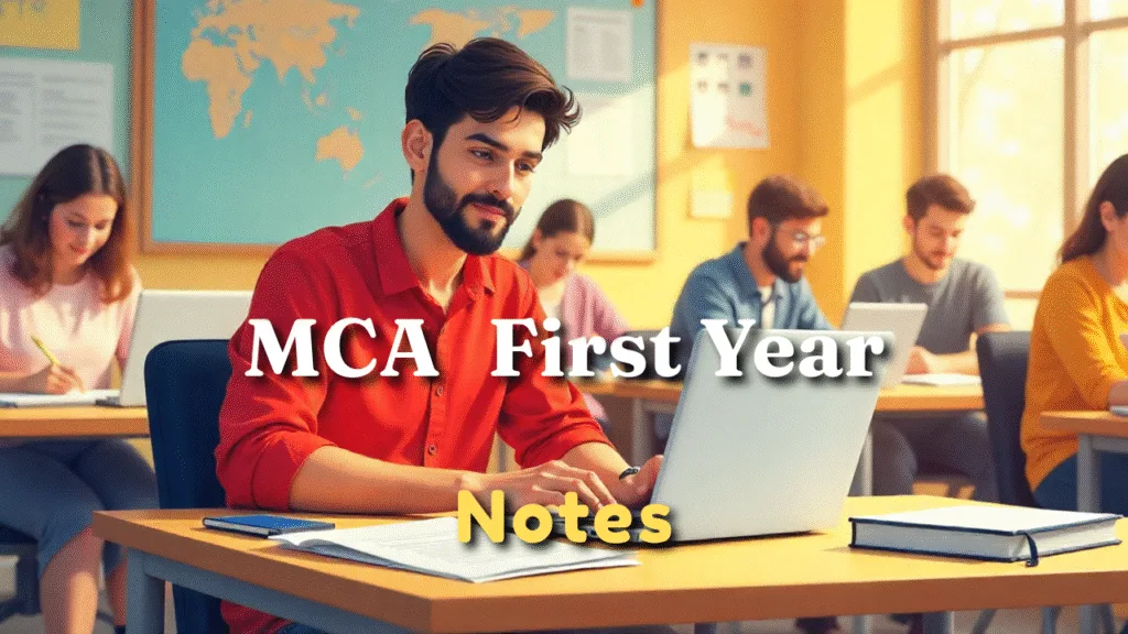 1st Year Notes AKTU, MCA – Free PDF