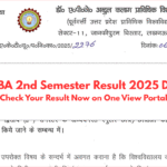Check Your Result Now on One View Portal