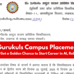 Future Gurukuls Campus Placement 2026: AKTU Students Get a Golden Chance to Start Career in AI, Robotics & EdTech