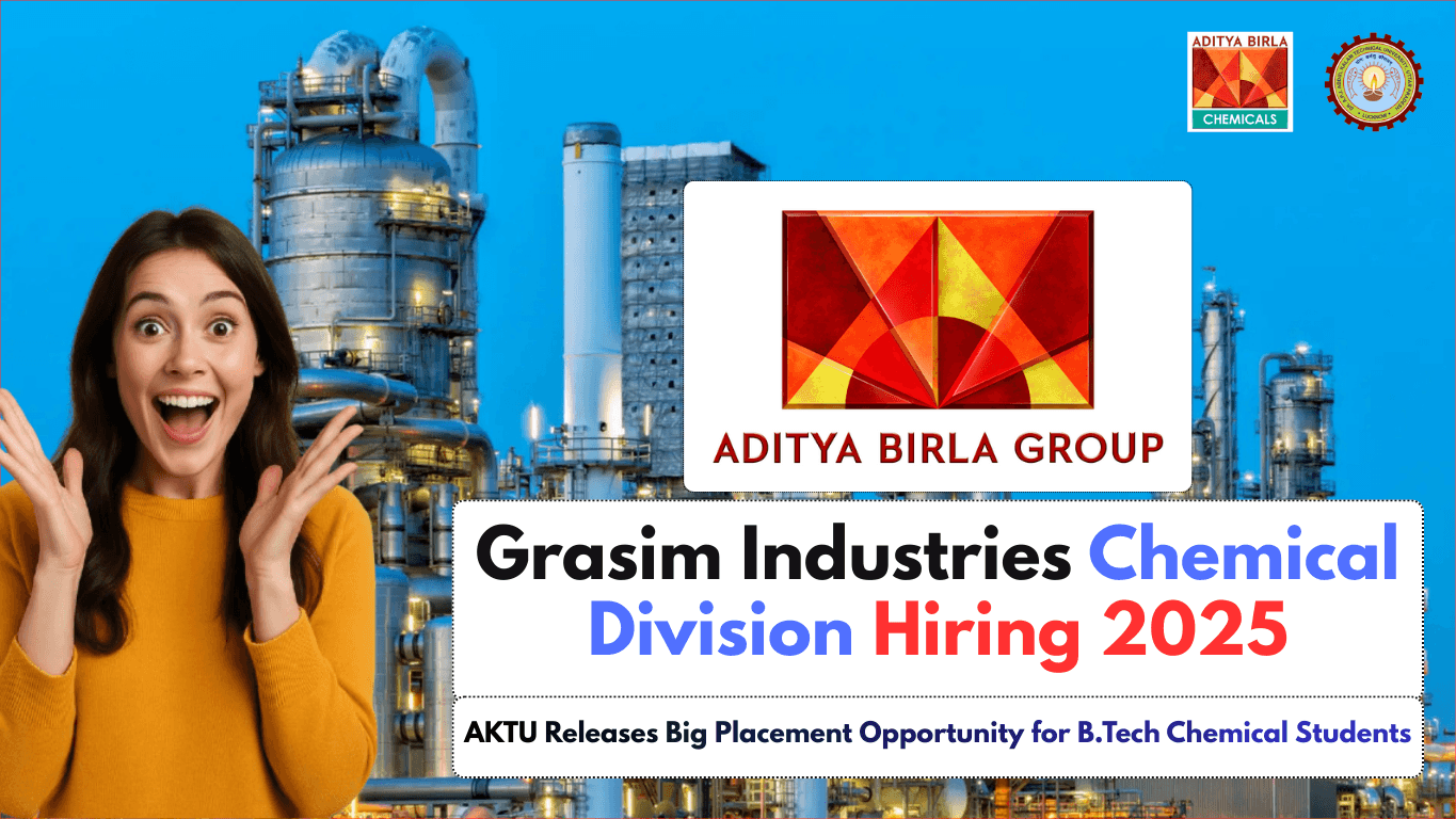 Grasim Industries Chemical Division Hiring 2025