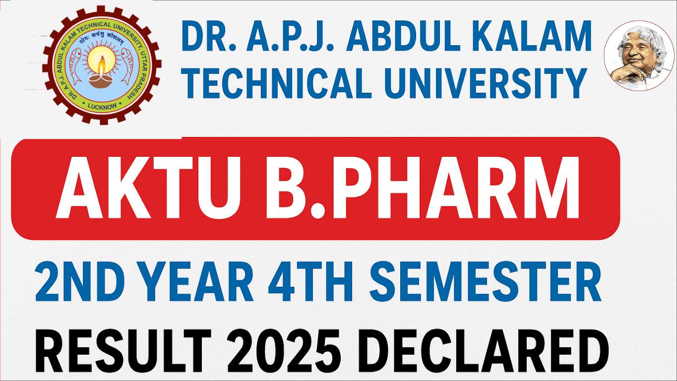 AKTU Pharmacy Notice 2025 – Important Update on PCI Approval Process for 2026-27