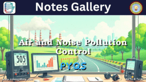 Air and Noise Pollution Control