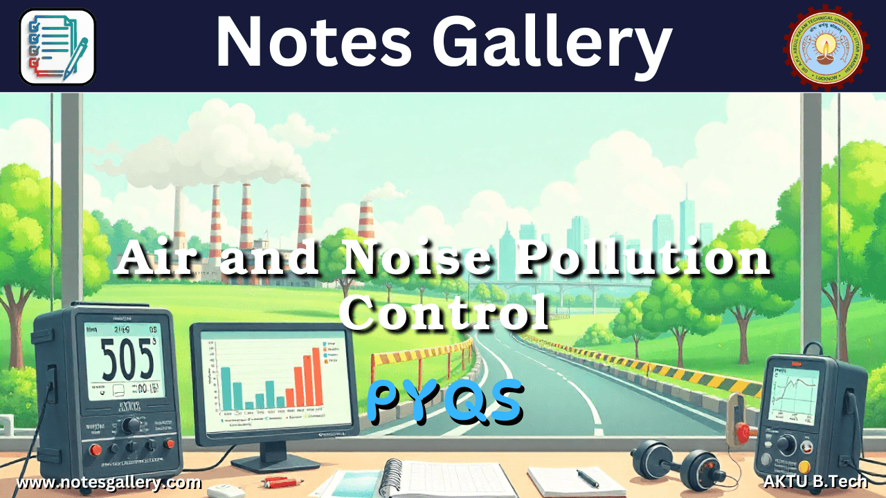 Air and Noise Pollution Control