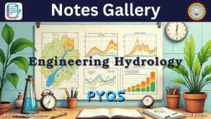 Civil 3rd Year AKTU PYQS (Engineering Hydrology)