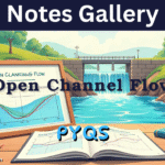 Civil 3rd Year AKTU PYQS (Open Channel Flow)