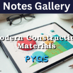 Civil 3rd Year AKTU PYQS (Modern Construction Materials)