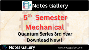 mechanical 5th semester quantum pdf