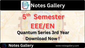EN/EEE 5th Semester Quantum Series PDF