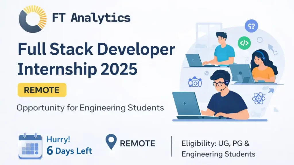 FT Analytics Full Stack Developer Internship 2025