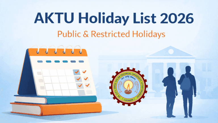 AKTU Holiday List 2026