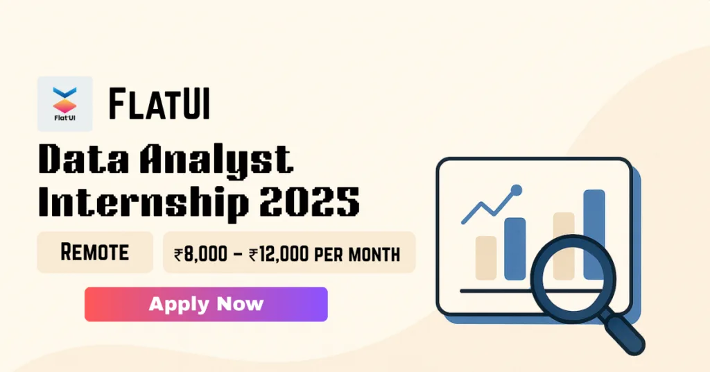 FlatUI Data Analyst Internship