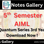 AIML 5th Semester Quantum Series PDF