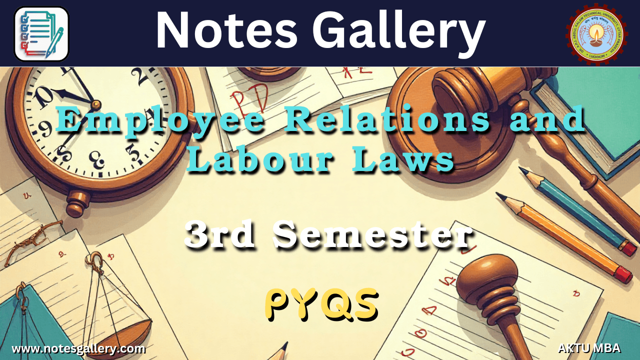Employee Relations and Labour Laws