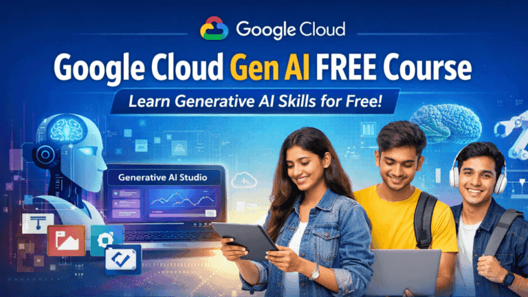 Google Cloud Gen AI FREE Course with Certificate – Learn Generative AI Skills Without Any Fees