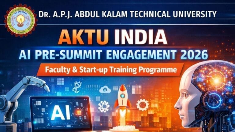 AKTU India AI Pre-Summit Engagement 2026