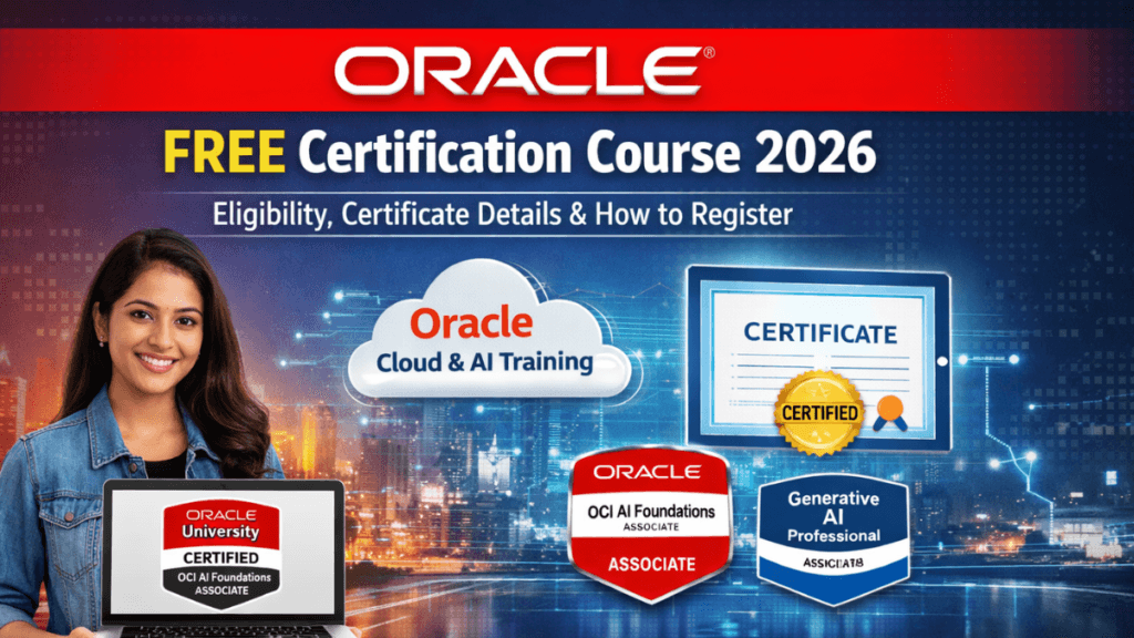 Oracle FREE Certification Course 2026