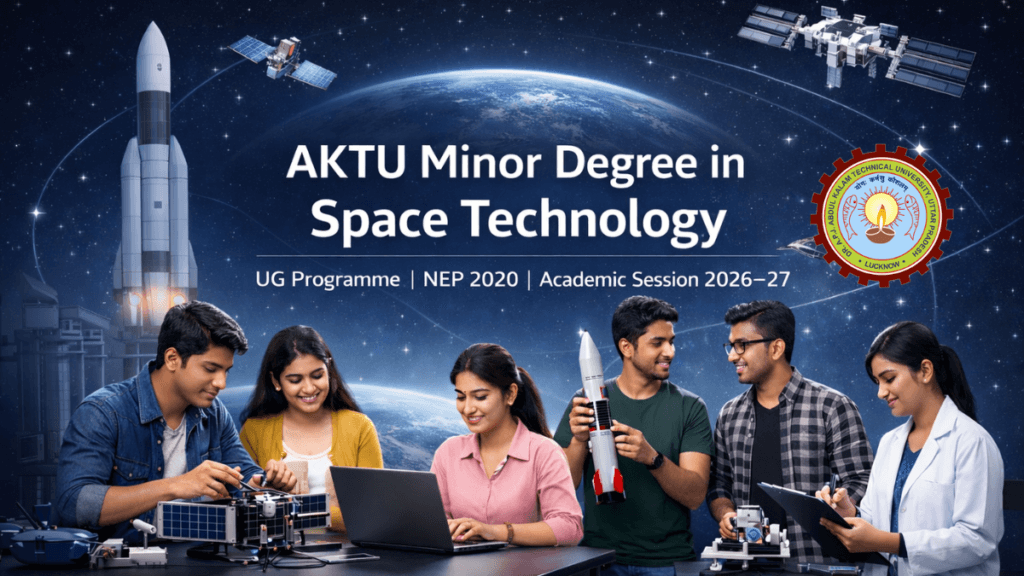 AKTU Minor Degree in Space Technology 2026