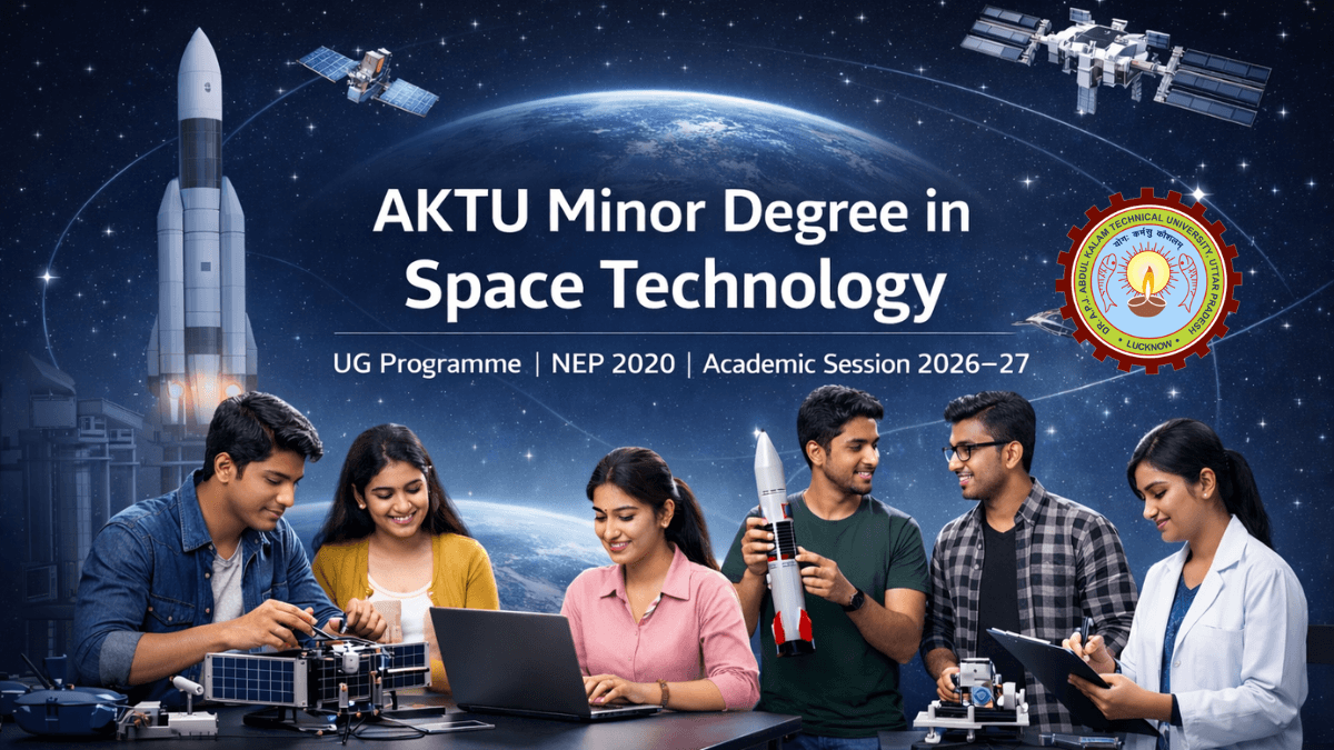 AKTU Minor Degree in Space Technology 2026