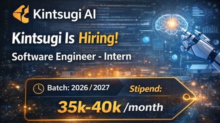 This Remote Opportunity Is Making Waves: Engineering Intern Automation/QA at Kintsugi AI