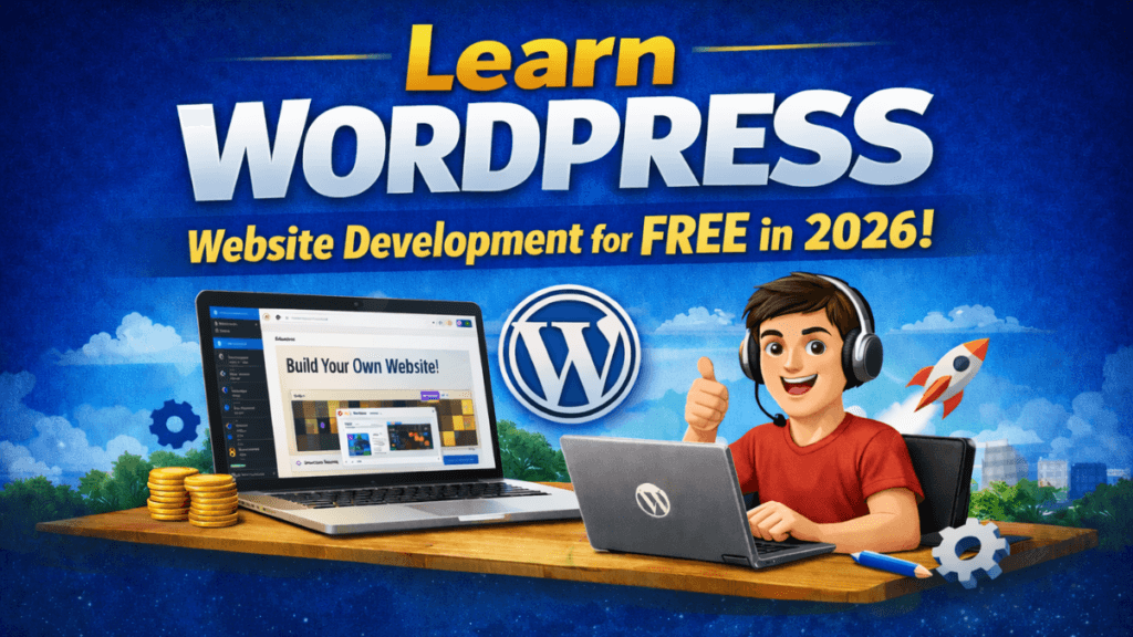 Free WordPress Development Course 2026: Learn Website Building at No Fees, No Coding Degree