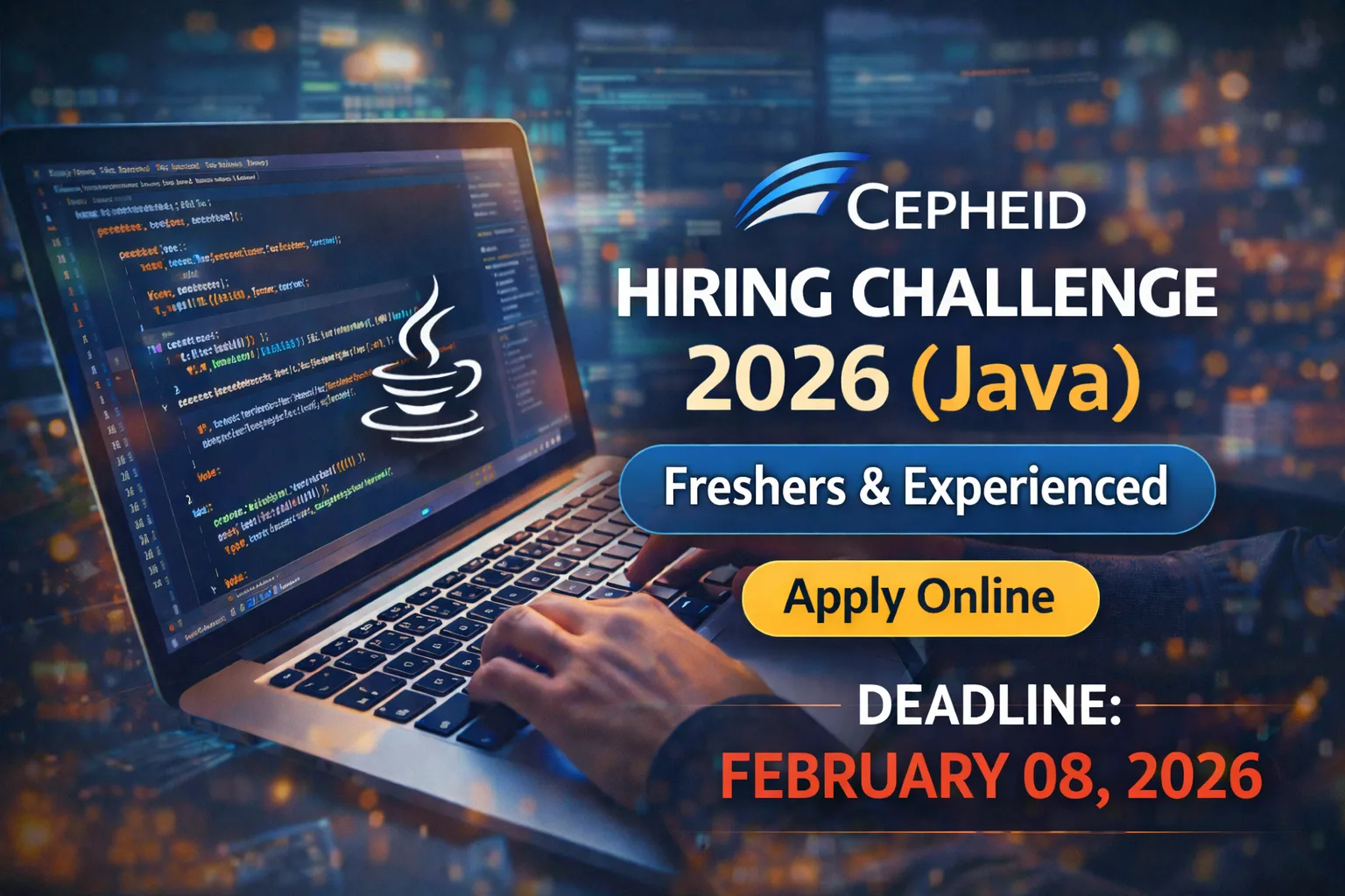 Cepheid Hiring Challenge 2026 (Java): Complete Guide for Freshers and Experienced Developers