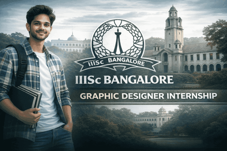 Graphic Designer Internship at IISc Bangalore 2026: Eligibility, Roles, Selection Process & How to Apply