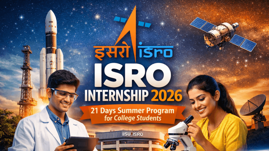 ISRO 21 Days Internship 2026