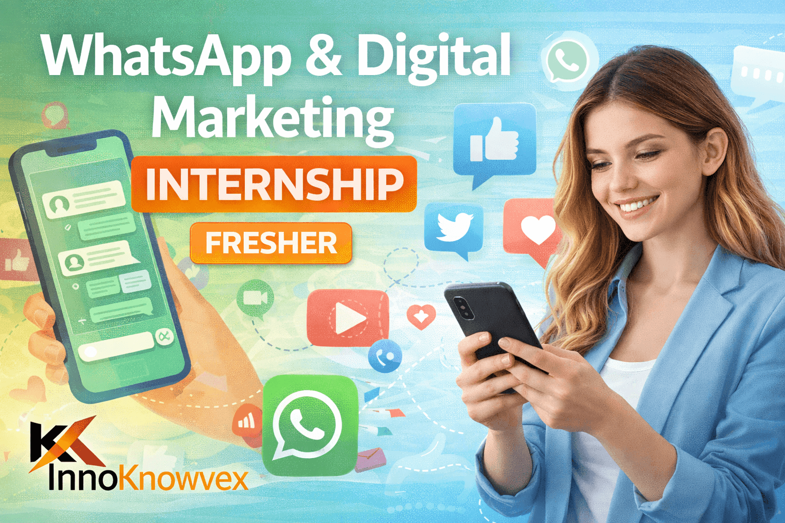 Digital Marketing Internship at Innoknowvex