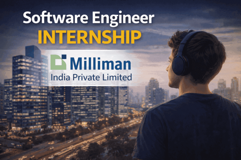 Software Engineer Internship at Milliman India pvt limited