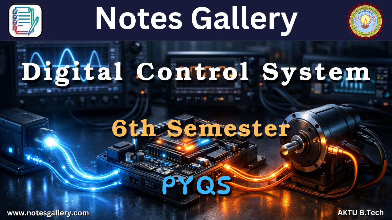 EEE/EE 3rd Year PYQs (Digital Control System)