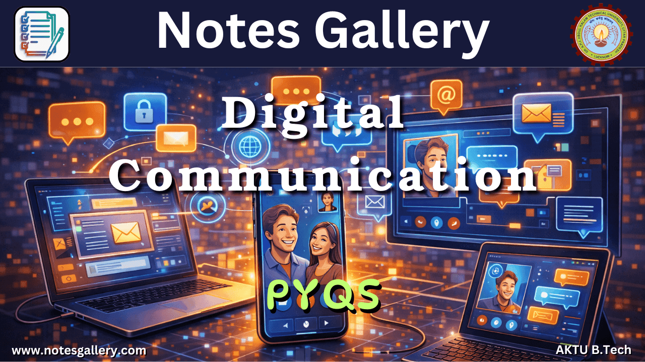 ECE 3rd Year PYQs (Digital Communication )