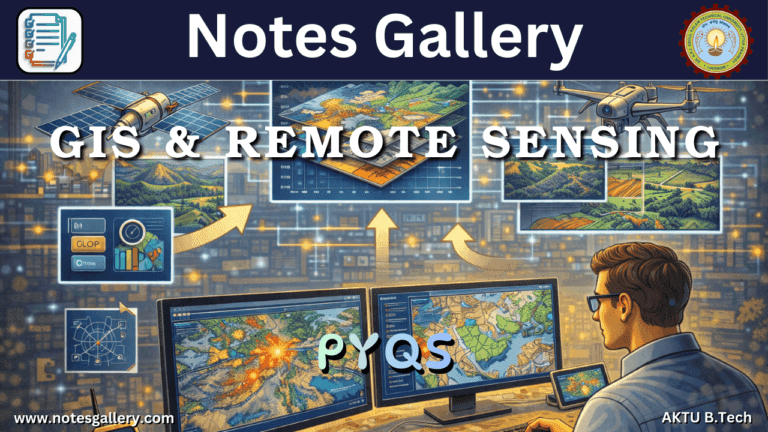 OE 3rd Year PYQs (GIS & REMOTE SENSING)