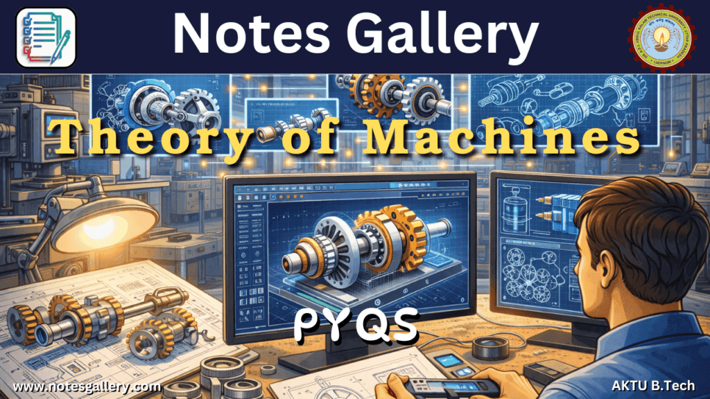 ME 3rd Year PYQs (Theory of Machines)