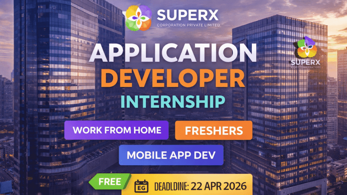 APPLIATION Developer internship at SuperX