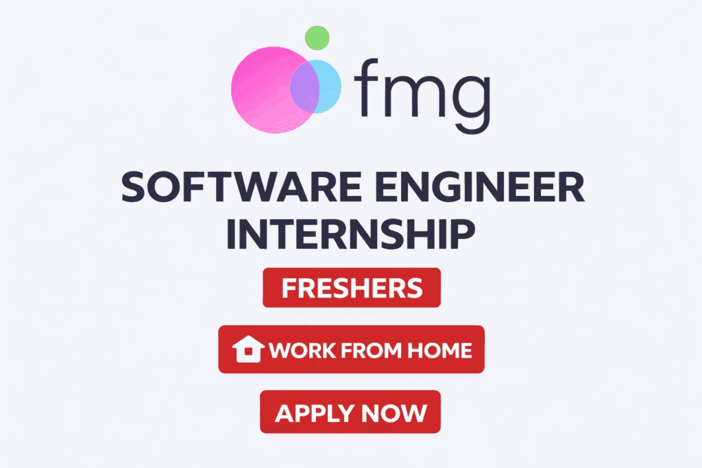 Jobs & Internships for College Students 70 Software Engineer Internship at Friday Media Group – Work From Home Opportunity for Freshers (2026)